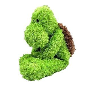 Gund Teegan Turtle Plush Green 17" Shell Floppy Shaggy Stuffed Animal 319628